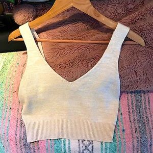 Forever 21 Sweater Tank Top Bralette ✨Bra 🦥